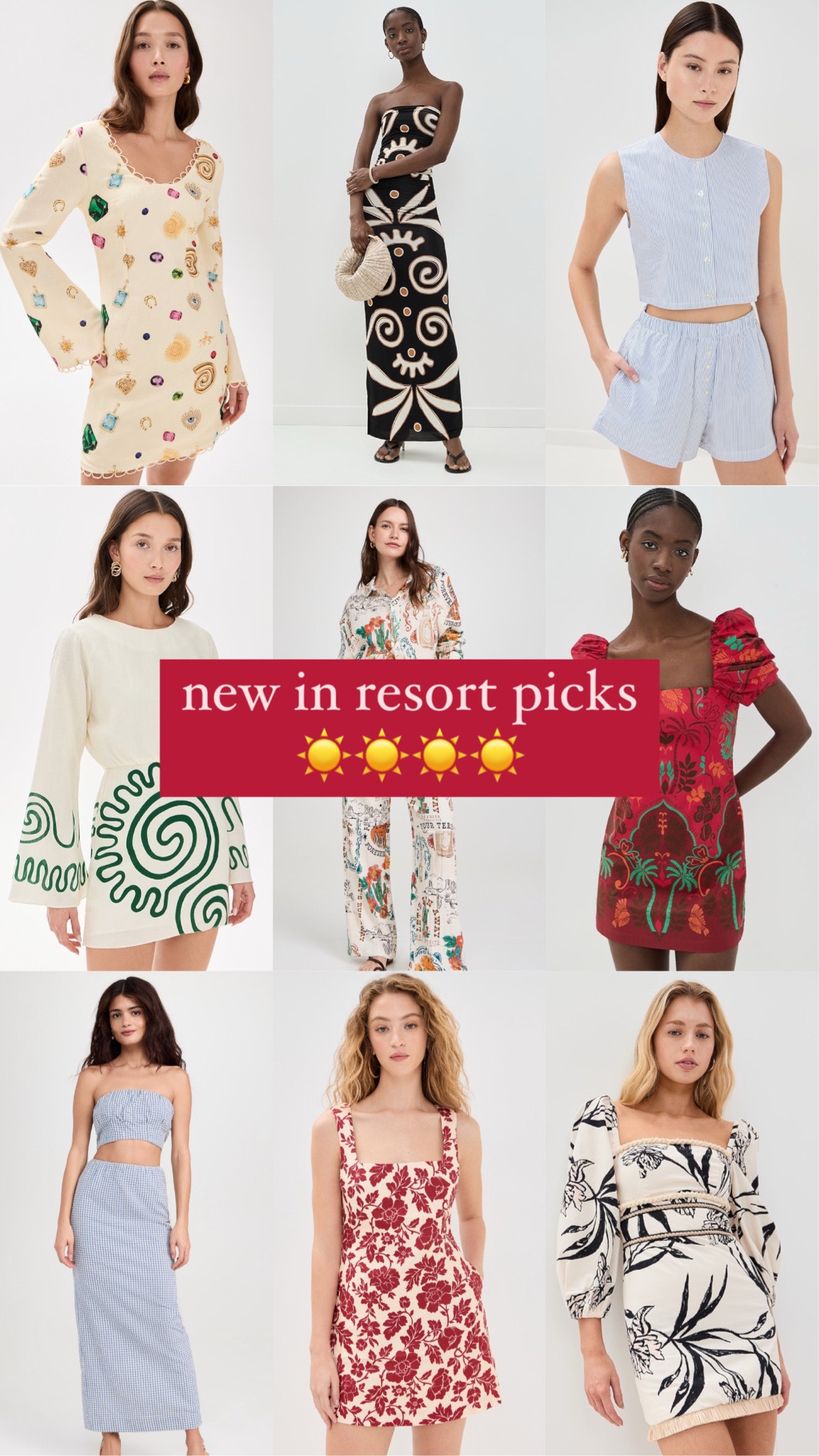 Resort New Arrivals
Vacation Looks 

#LTKHoliday #LTKSeasonal #LTKTravel