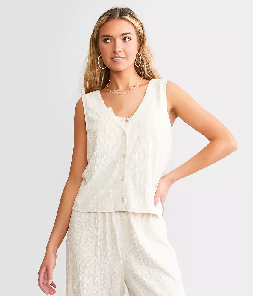 Solace Cropped Tank Top | Buckle