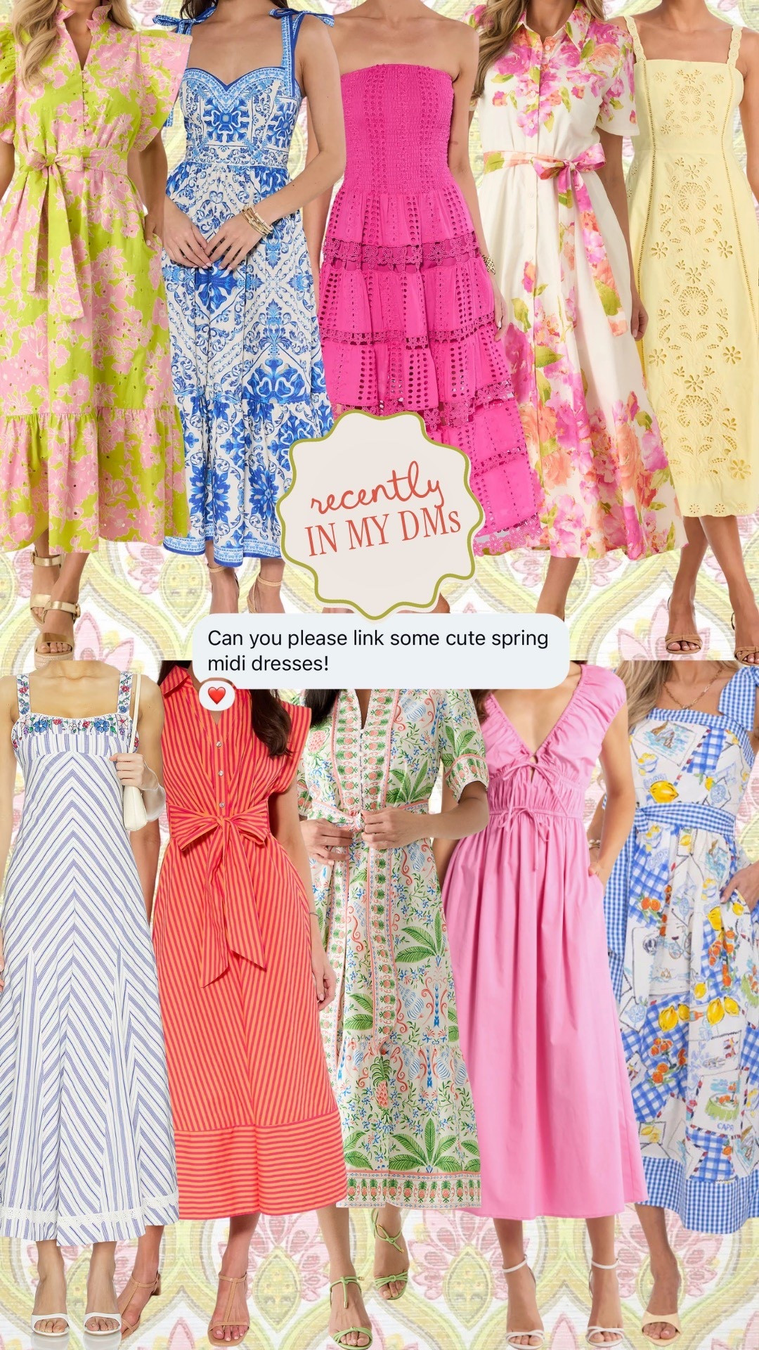 Spring midis I’m eyeing 😍🤩