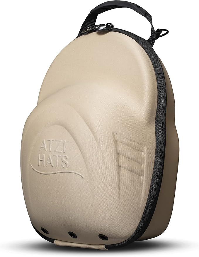 Amazon.com: Baseball Cap Carrier Hat Box Travel Case for Hats Carry On Hat Bag with Shoulder Stra... | Amazon (US)