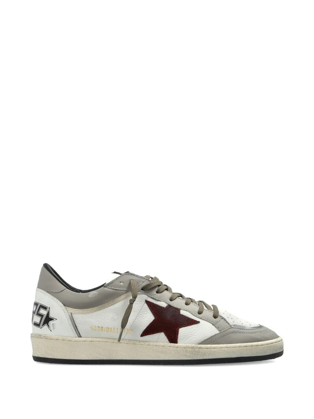 Golden Goose Ballstar lace-up sneakers - White | Farfetch Global