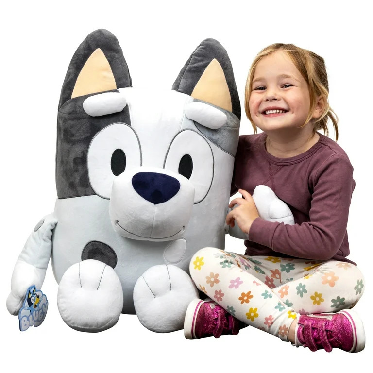 Bluey My Size Muffin 30" Tall Super Soft Plush Toy for Ages 3+ - Walmart.com | Walmart (US)