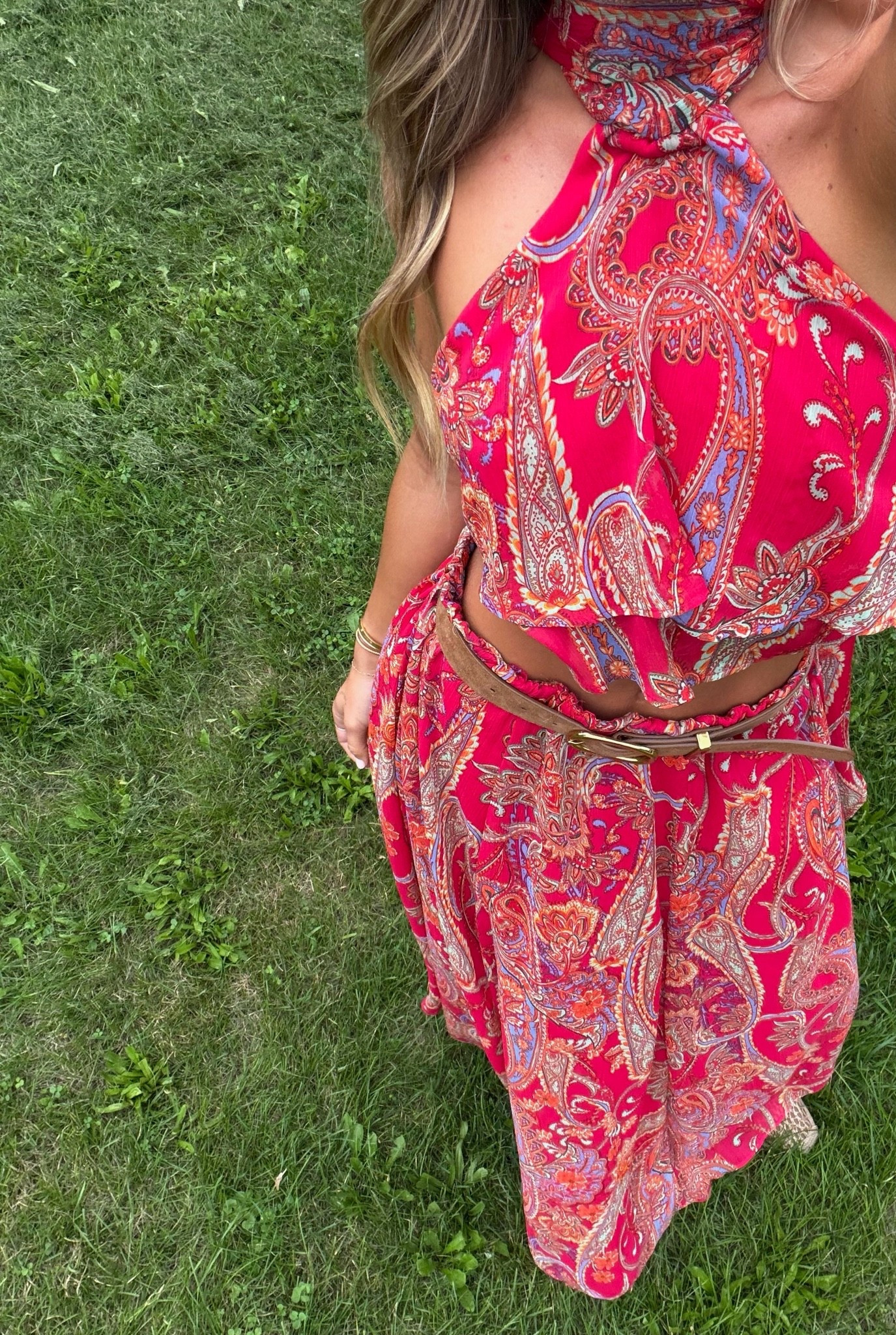 wearing an xs set!