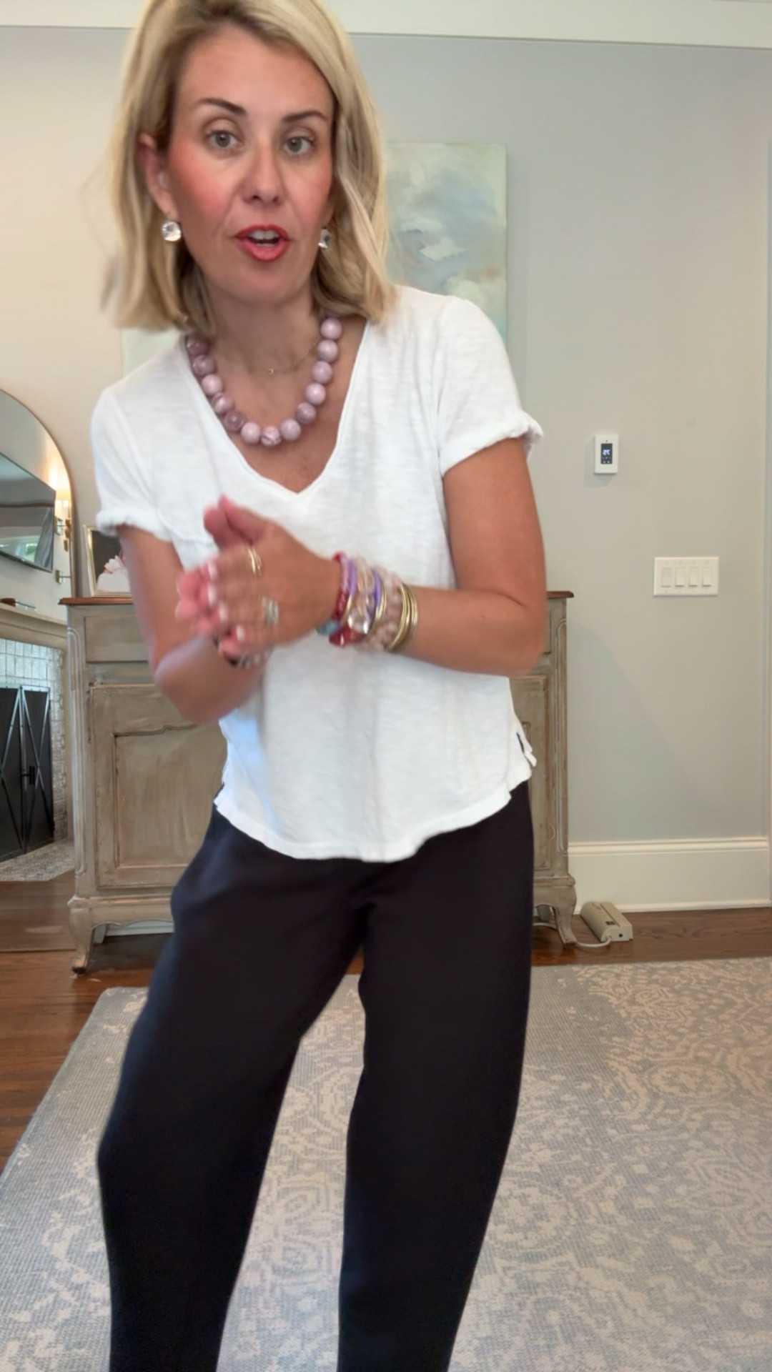 Saturday is for Spanx apparently! Ha 

Sharing 3 styles (2 lengths) non denim pants we can and will dress up and down!

This is the small petite barrel
Xs tee
Necklace & ring on sale 
Catherine20 to save on the arm candy!



#LTKootd #LTKdayinmylife #LTKPetite