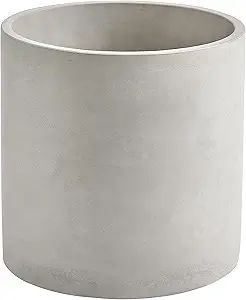 Lartzell Plant Pots, 4.7 Inch Planters for Indoor Plants, Grey Cement Flower Pot with Drain Hole,... | Amazon (US)