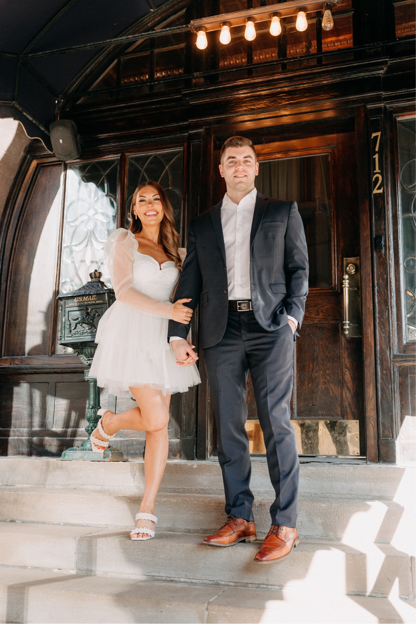white mini dress engagement photos Where to find a white flowy engagement photo dress?