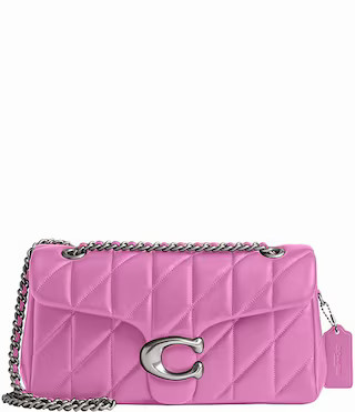 COACH Quilted Leather Tabby 26 Silver Hardware Shoulder Crossbody Bag | Dillard's | Dillard's