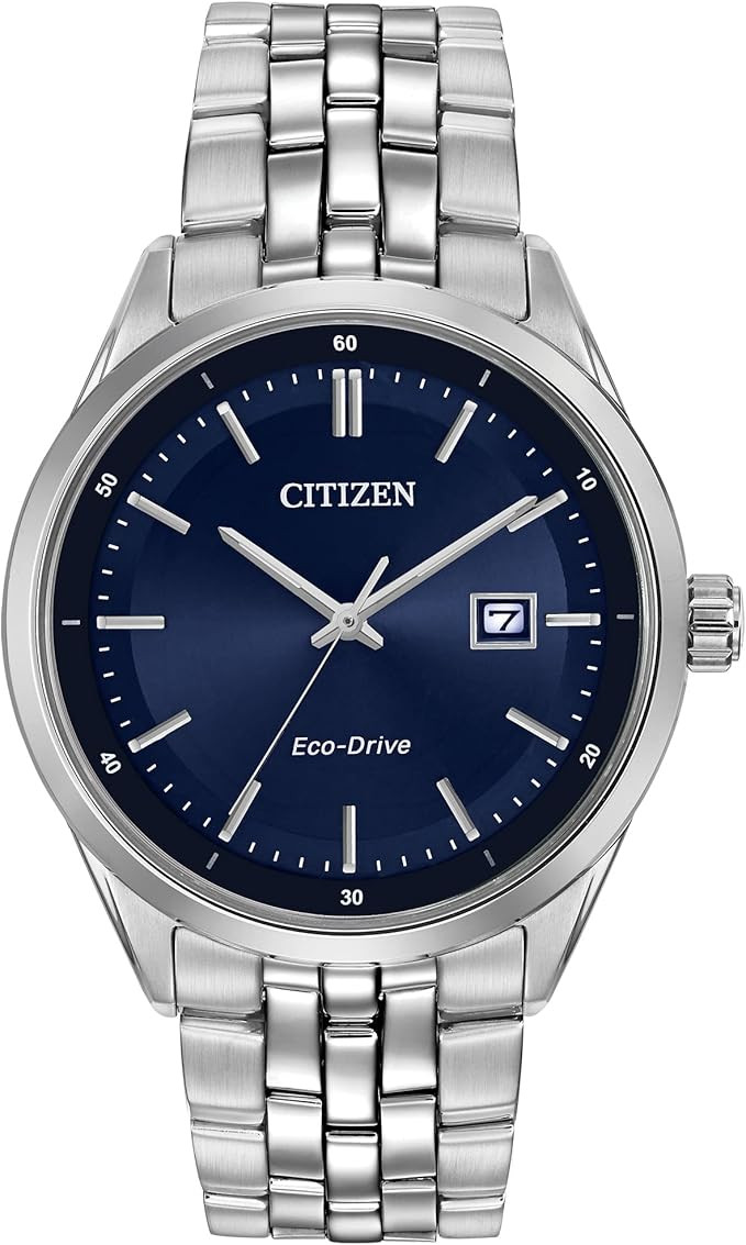 CITIZEN Men's Classic Addysen Eco-Drive Watch, 3-Hand Date, Sapphire Crystal | Amazon (US)