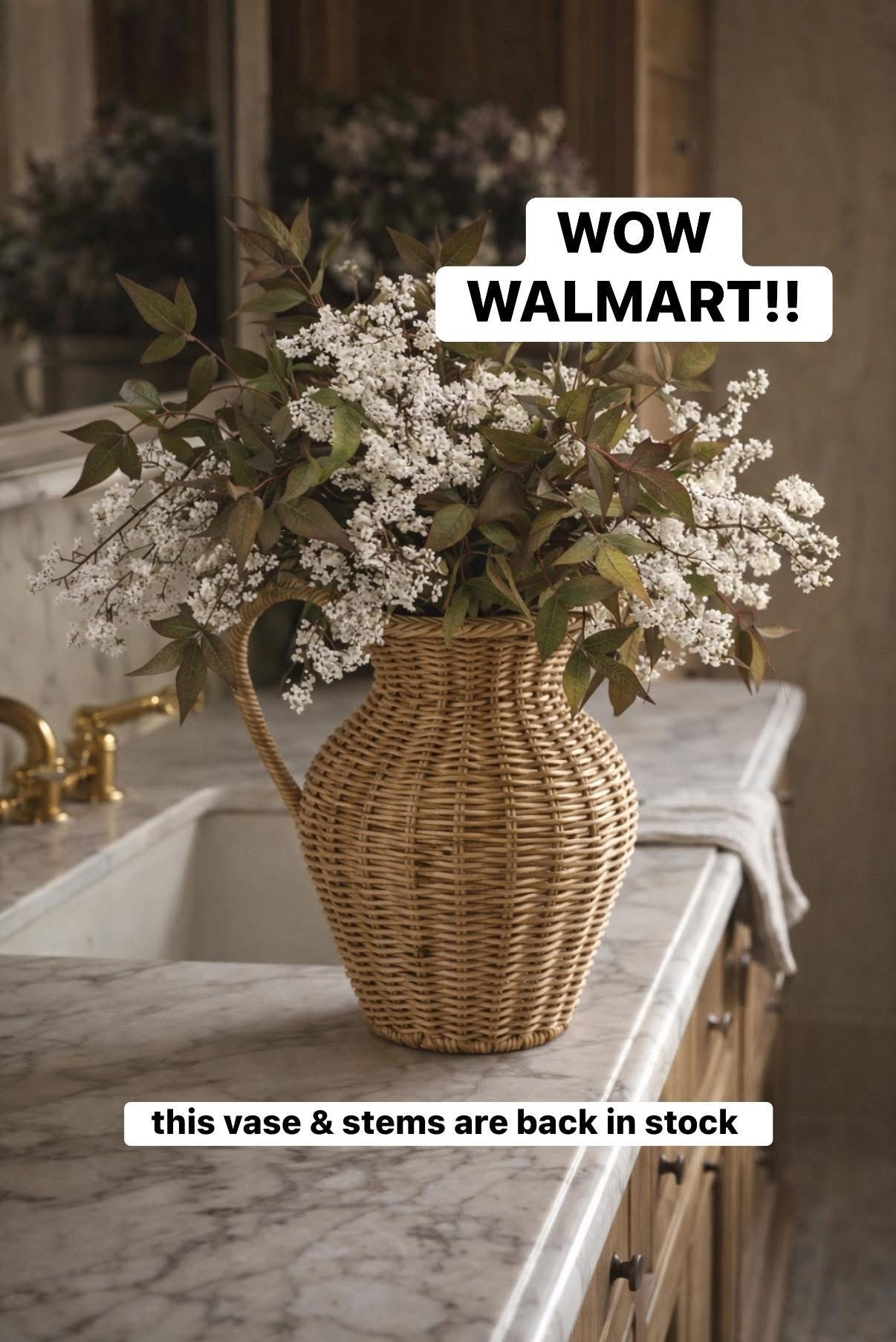 🔗⬇️ WALLYWORLD wow the prettiest vase and stems

amazon home, amazon finds, walmart finds, walmart home, affordable home, amber interiors, studio mcgee, home roundup