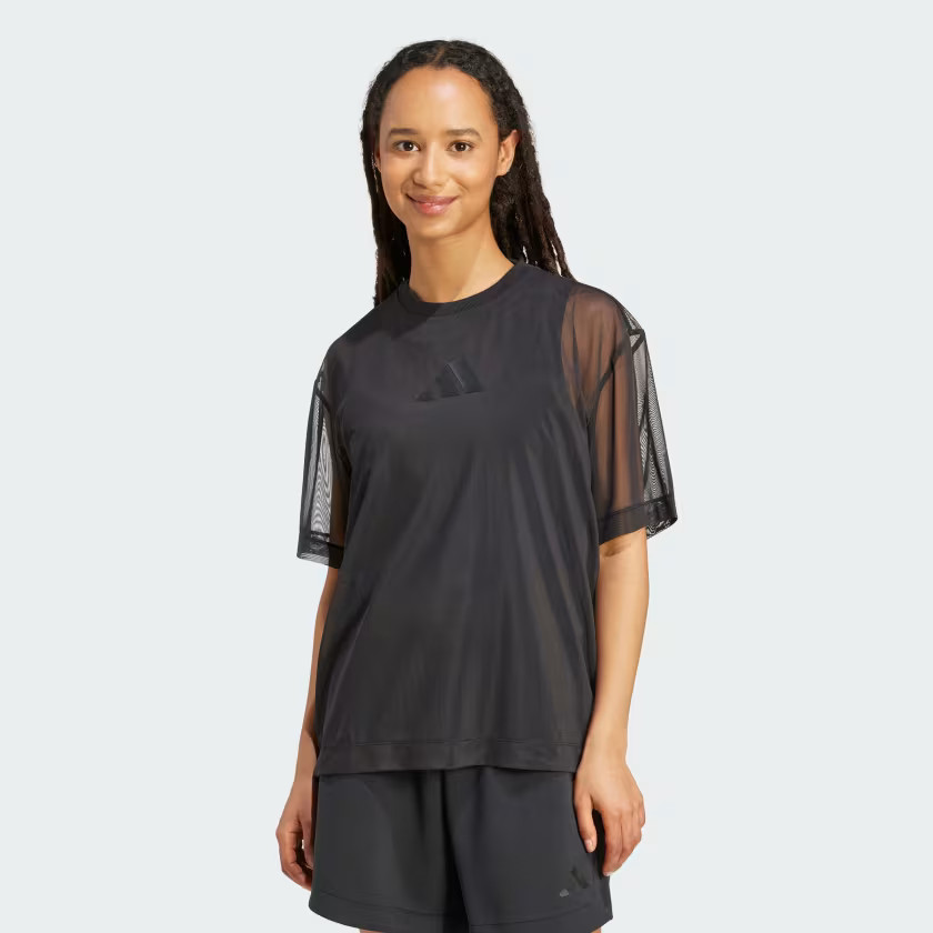 Soft Lux Mesh Tee | adidas (US)