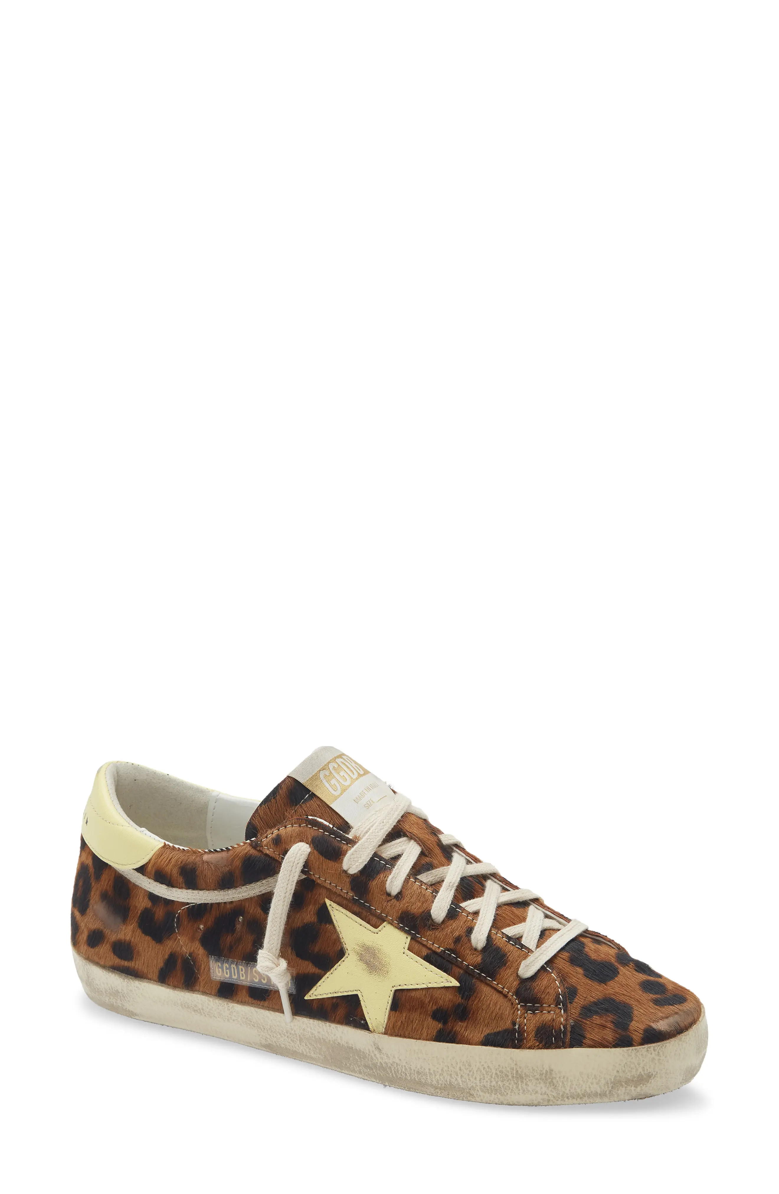 Super Star Genuine Calf Hair Sneaker (Women) | Nordstrom | Nordstrom