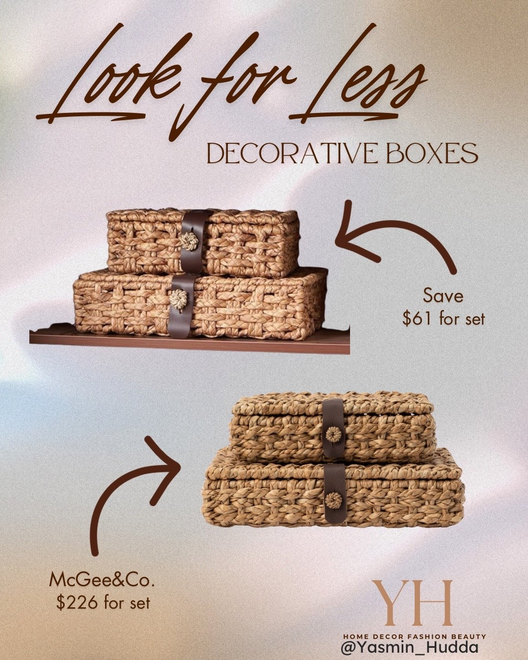 McGee and Co dupe decorative boxes are back in stock!! 

#LTKFindsUnder50 #LTKHome