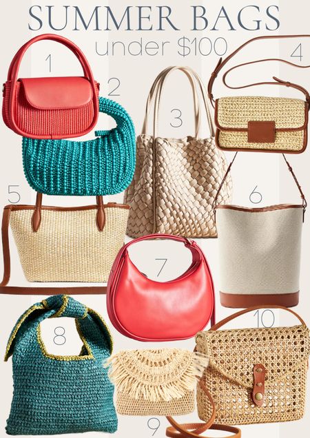 Spring and summer bags under $100

#LTKover40 #LTKitbag #LTKfindsunder100