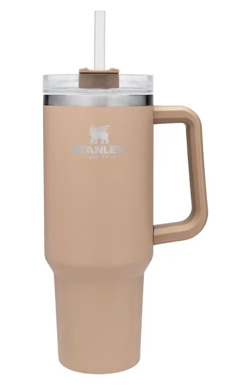 Stanley 40 oz. Quencher Travel Tumbler in Driftwood at Nordstrom | Nordstrom
