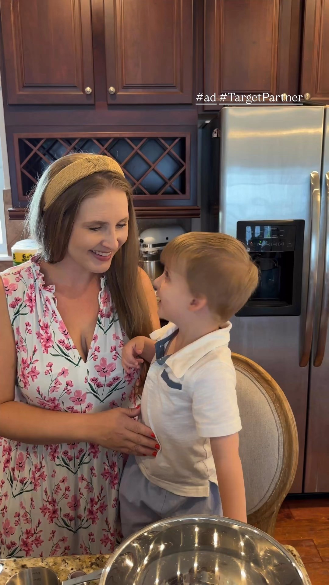 #AD My little helper loves to help me cook… and make a mess! That’s why I rely on the new Brawny® 3-Ply paper towels. @brawnybrand is the first and only 3-Ply paper premium paper towel to help you tackle messes with confidence, and it is the strongest paper towel vs national branded retail paper towels! I love that their Tear-A-Square® paper towels tear into a rectangle or a small square, so you can choose the right size paper towel for your needs. Don’t forget  to add a package to your next @Target order! #SummonTheStrongest #BrawnyPartner #TargetPartner #Target #TargetStyle

#LTKFindsUnder50 #LTKFamily #LTKHome