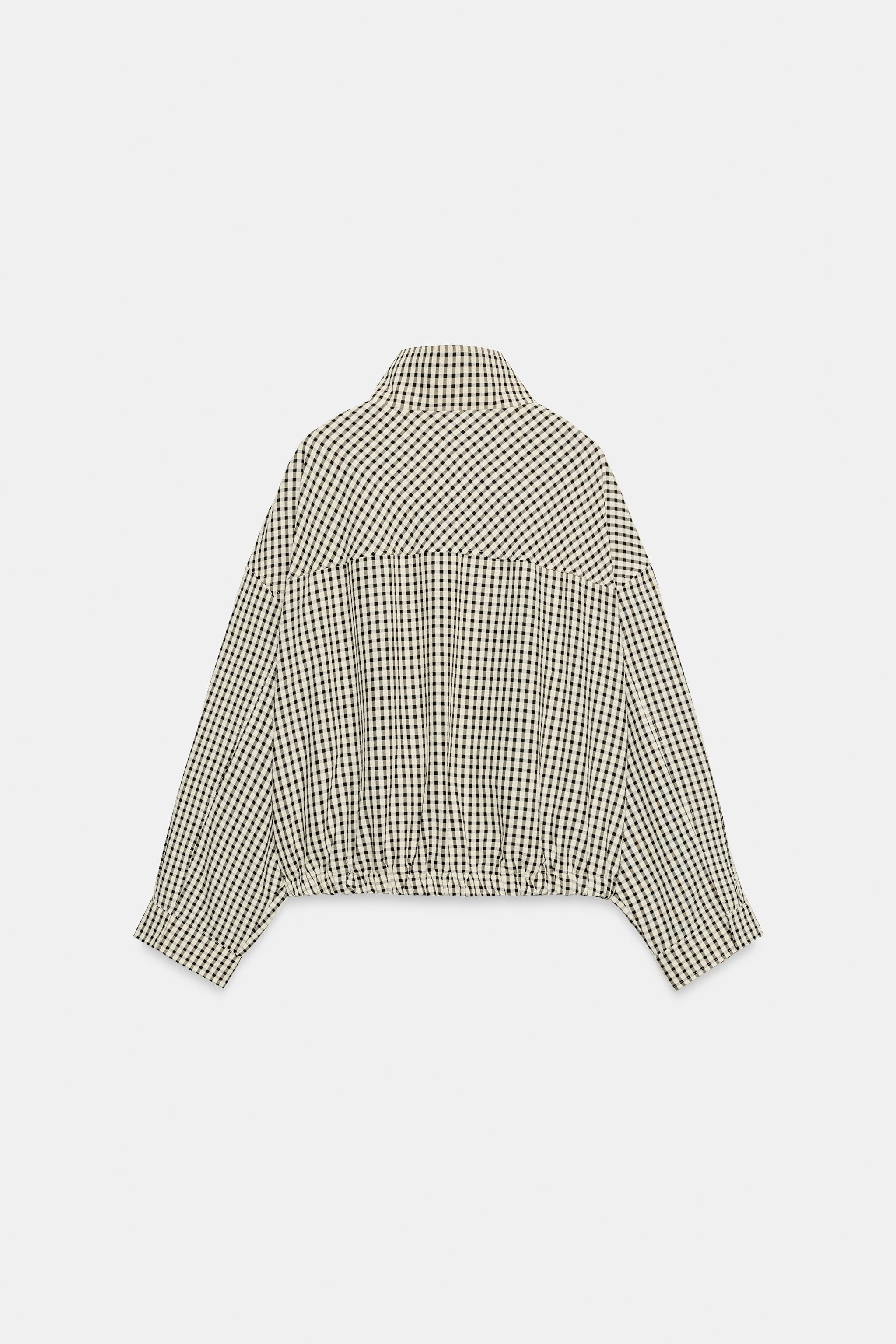 PLAID BOMBER JACKET | Zara US