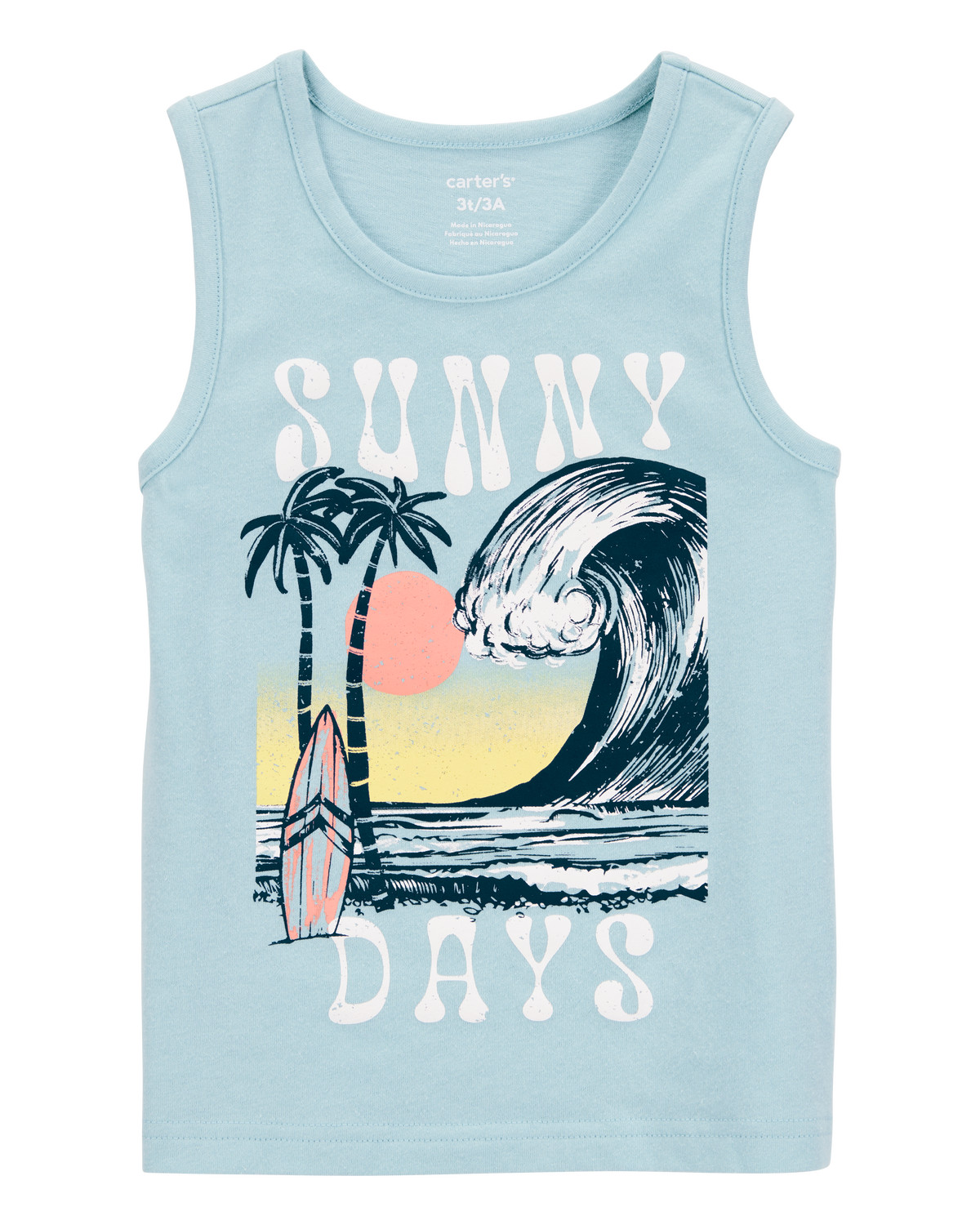 Baby Wave Graphic Tank - Blue - Carter's | Carter's | Carter's Inc