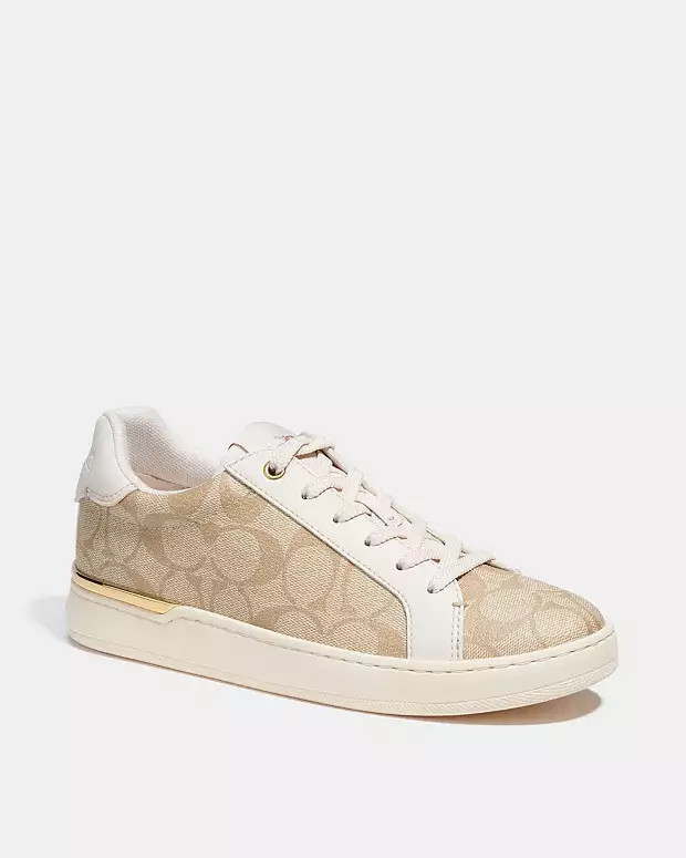Clip Low Top Sneaker In Signature Canvas | Coach Outlet US