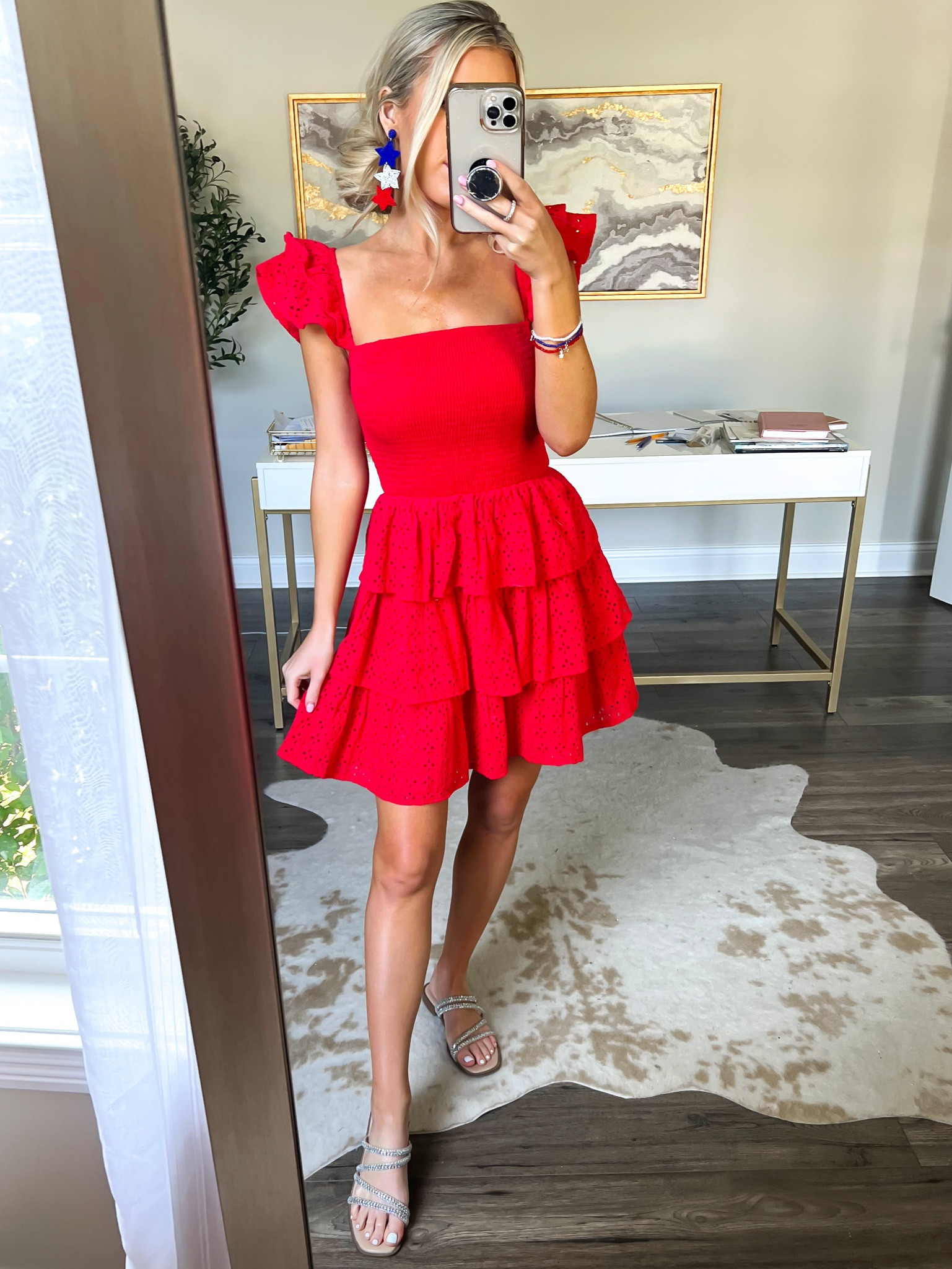 Red dress. Summer dress. Sundress. Patriotic outfit. 4th of July outfit. Summer style  

#LTKSeasonal #LTKunder100 #LTKstyletip