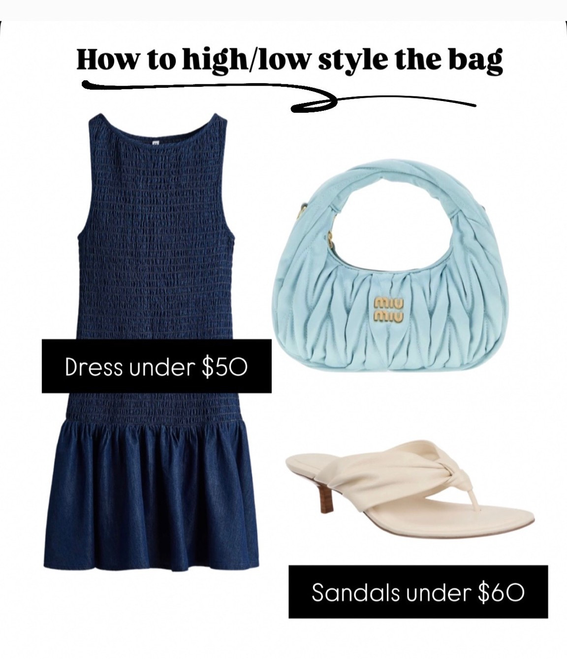Miu Miu bag $600 off!
High/low style
Summer dress
Dress 
#ltksalealert

#LTKdayinmylife #LTKootd