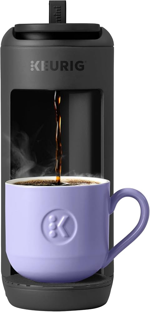 Keurig K-Mini Mate Single Serve K-Cup Pod Coffee Maker, Brews Up to 12 oz Cup, Compact Portable C... | Amazon (US)