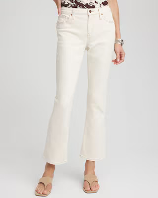 Cropped Girlfriend Kick-Flare Jeans | Chico's