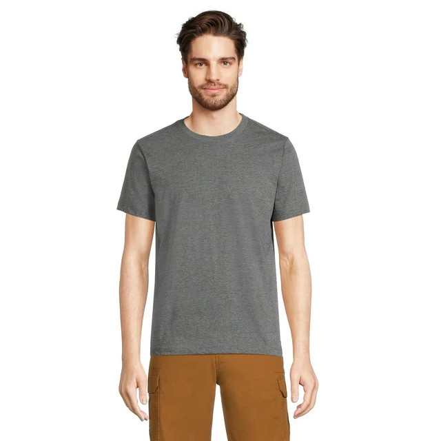 George Men's Crewneck Tee with Short-Sleeves, Sizes XS-3XL | Walmart (US)