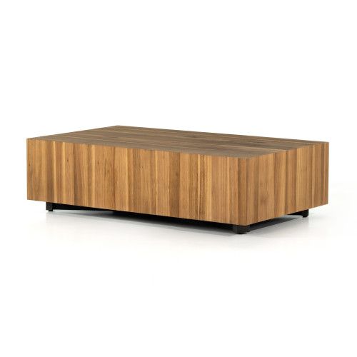 Four Hands Hudson Rectangle Coffee Table Natural | Gracious Style