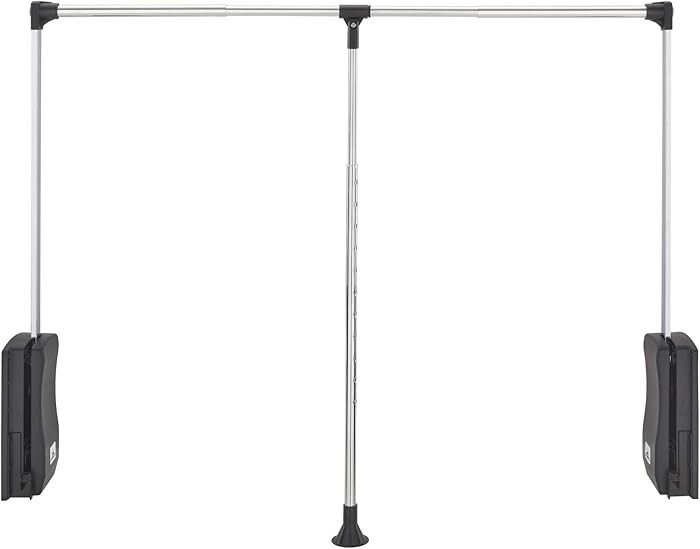 Rev-A-Shelf 35"-48" Pull Down Adjustable Side Mounted Closet Rod for Kitchen/Bathroom Cabinets w/... | Amazon (US)