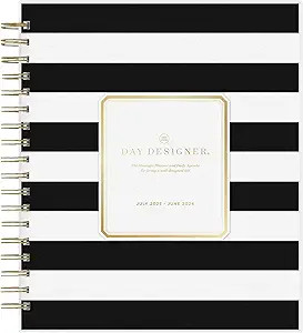 Day Designer for Blue Sky 2023-2024 Academic Year Daily and Monthly Planner, 8" x 10", Frosted Co... | Amazon (US)