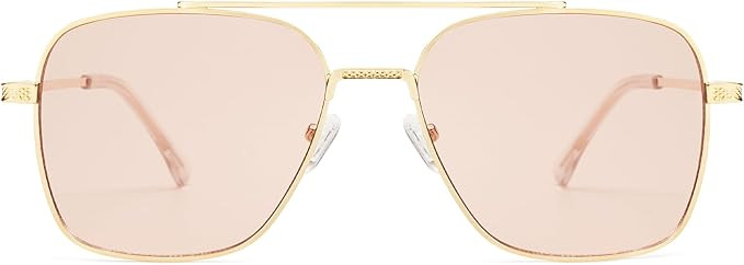 SOJOS Aviator Sunglasses for Men WomensTrendy Designer Shades SJ1232 | Amazon (US)