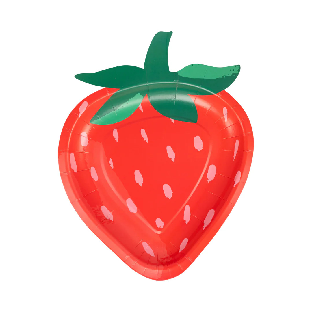 Strawberry Shaped Plate | My Mind's Eye