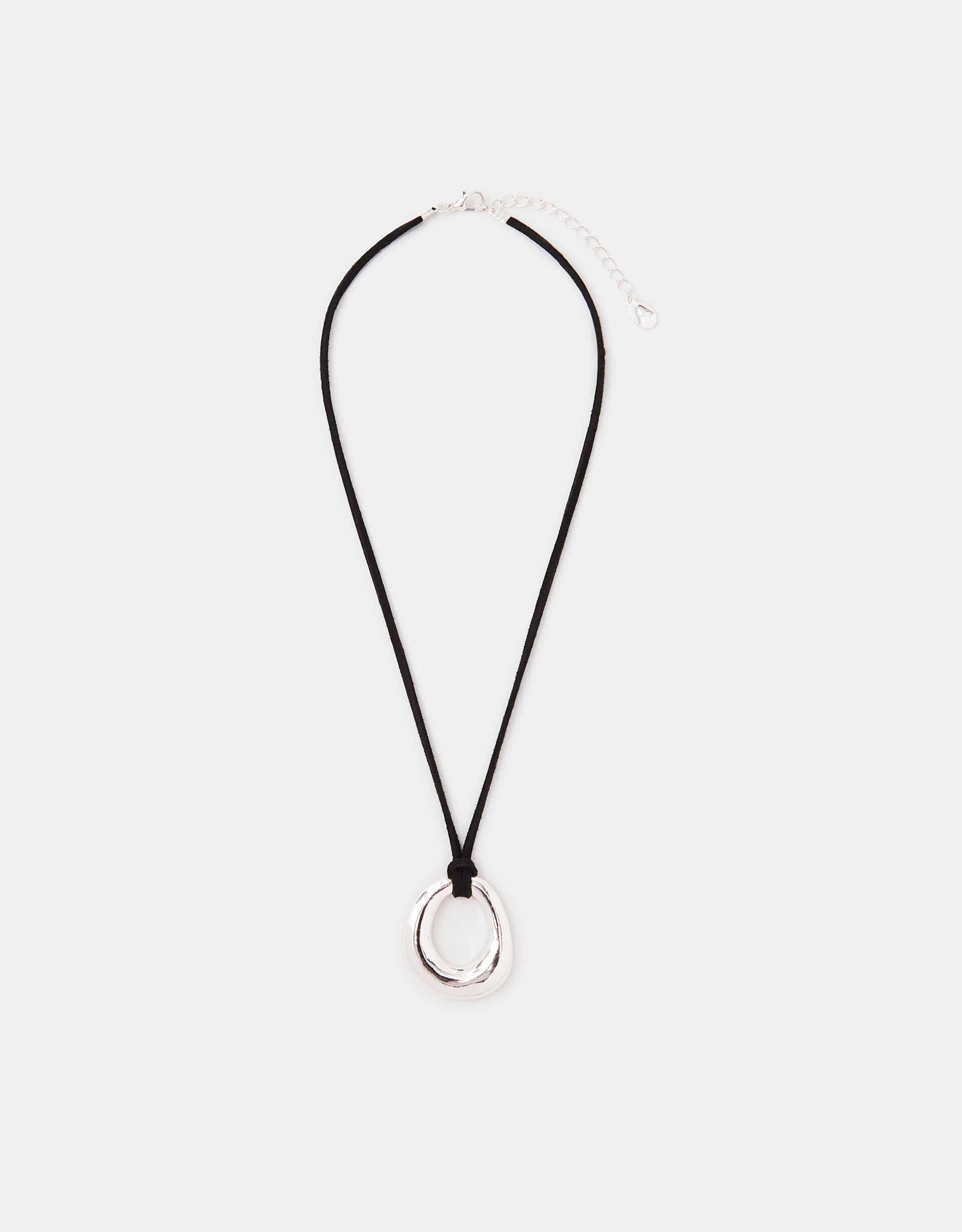 Organic Pendant Cord Necklace Gold | Accessorize (Global)