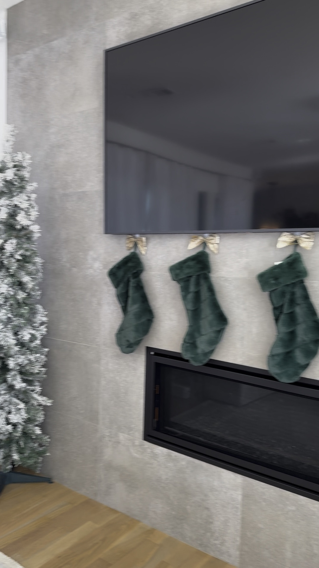 Our first year doing stockings! Love these green furry ones to match that the pillows💚

#LTKHoliday #LTKHome #LTKSeasonal
