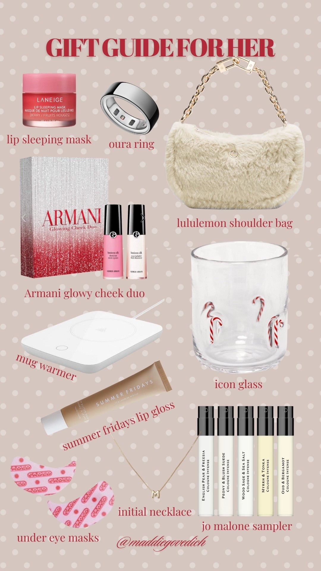 Gift guide for her♥️🎀

#LTKFindsUnder50 #LTKHoliday #LTKGiftGuide