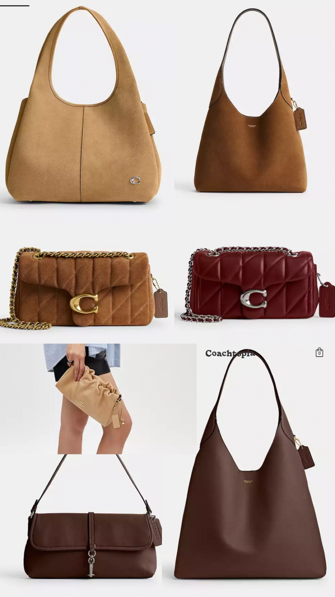 Favorite fall bag options from coach 

#LTKSeasonal #LTKStyleTip