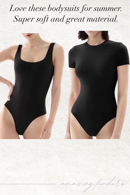 Amazon bodysuits
Bodysuits 
Summer bodysuits

#LTKStyleTip #LTKFindsUnder50 #LTKSeasonal