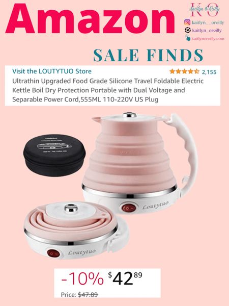 Check out this cool travel must have! This portable kettle if you like tea or hot drinks when you travel and it’s on sale!

amazon , amazon travel essentials, amazon sale , amazon deals , travel must haves , travel essentials, amazon travel , unique travel , amazon deals , amazon travel must haves , college dorm , dorm , travel must haves , travel , portable , compact 


 

#LTKU #LTKtravel #LTKsalealert #LTKunder50 #LTKunder100 #LTKSeasonal #LTKstyletip