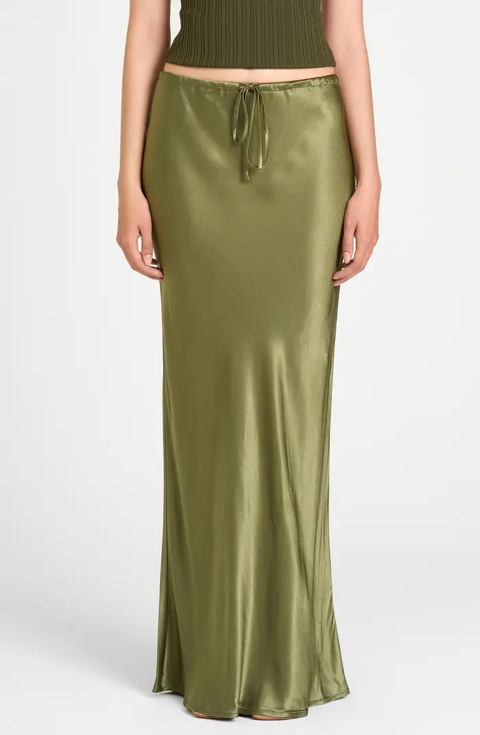 WAYF Finley Satin Skirt | Nordstrom | Nordstrom