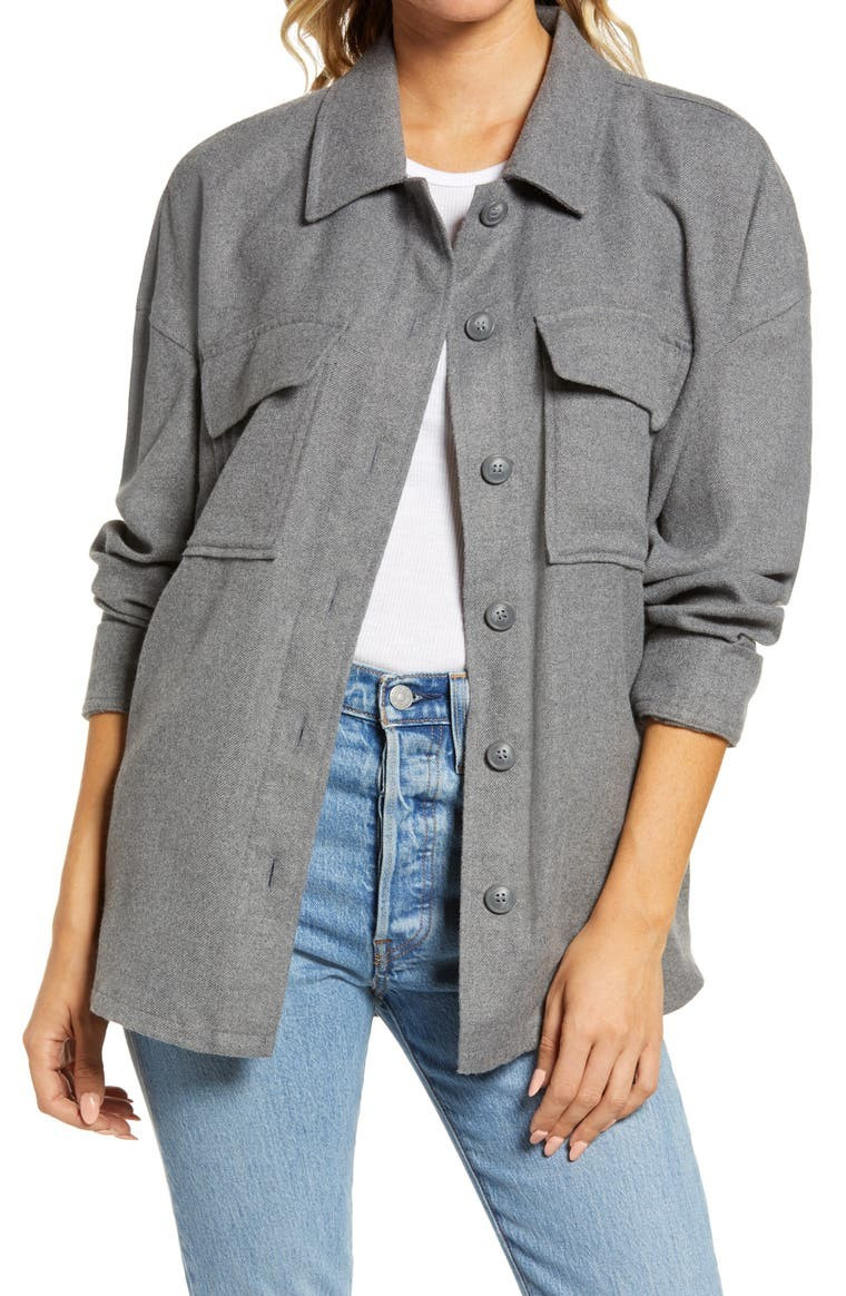Treasure & Bond Utility Shirt Jacket | Nordstrom | Nordstrom
