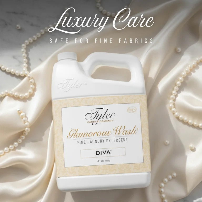 Tyler Candle Diva Glamorous Wash Liquid Laundry Detergent, 24 Loads, 64 fl oz | Walmart (US)