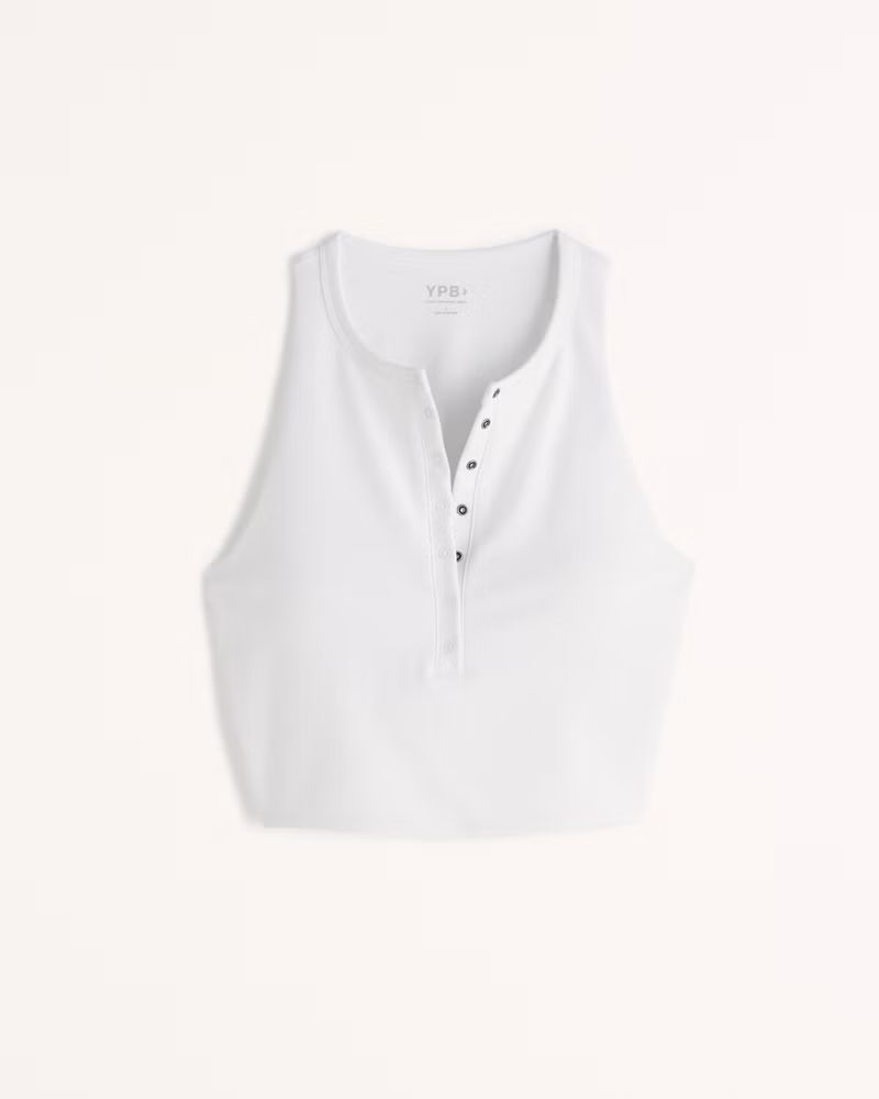 Women's YPB Henley Slim Tank | Women's Active | Abercrombie.com | Abercrombie & Fitch (US)