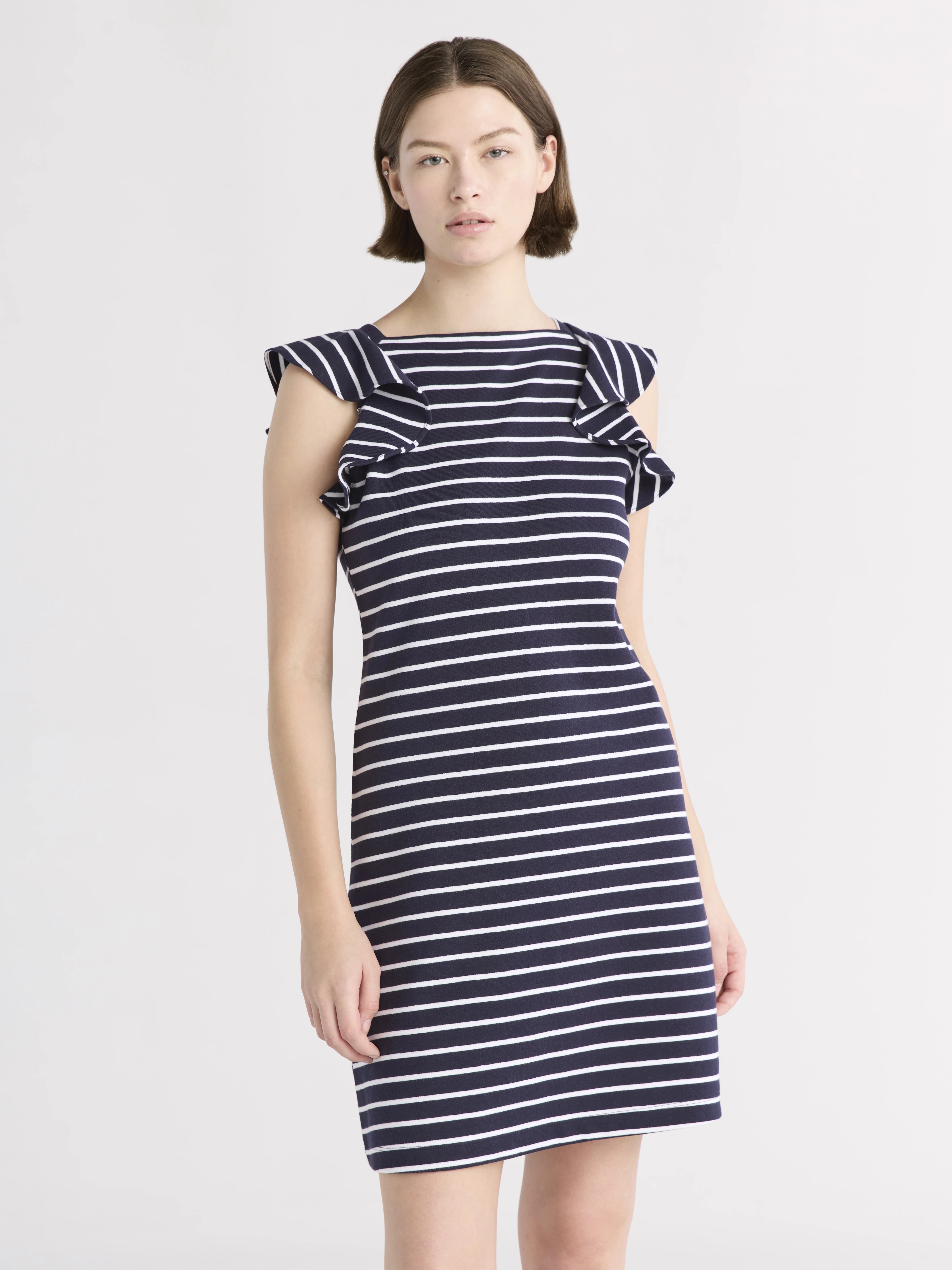 Free Assembly Women's Ruffle Sleeve Tank Dress, Sizes XS-4X | Walmart (US)