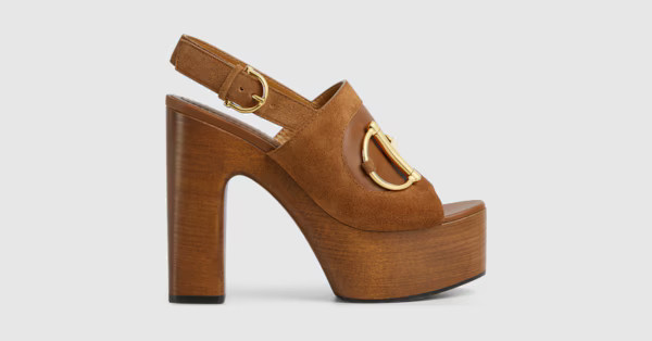 Gucci Women's platform sandal with Horsebit | Gucci (US)