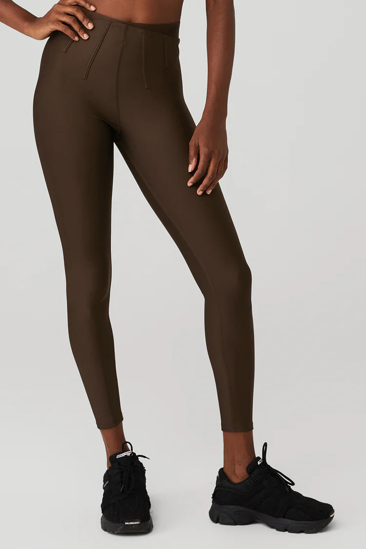Airlift High-Waist 7/8 Corset Legging | Alo Yoga (US)