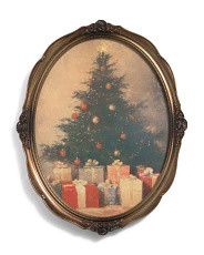 20x25 Xmas Tree Oval Wall Art | Holiday Decor | Marshalls | Marshalls