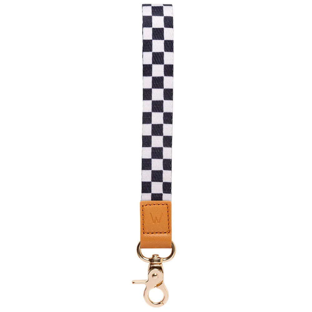 Bow Noir Wrist Lanyard | Walli Cases