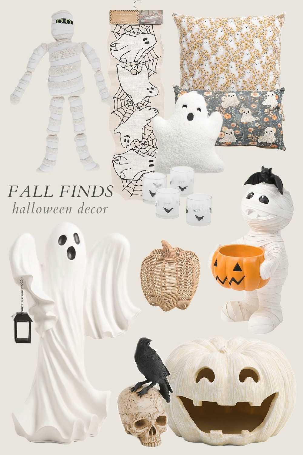 I found so much fun fall and Halloween decor pieces for a fraction of the price you would pay at high-end retailers! Grab them while you can! seasonal, fall decor, autumn decorations, halloween party, pumpkin, spooky, witch, bat, ghost

#LTKStyleTip #LTKHome #LTKSeasonal