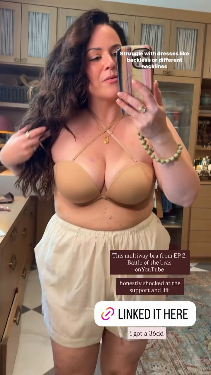 This bra is so good!! It’s multiway so you can adjust the straps depending on your outfit!

#LTKSeasonal #LTKMidsize