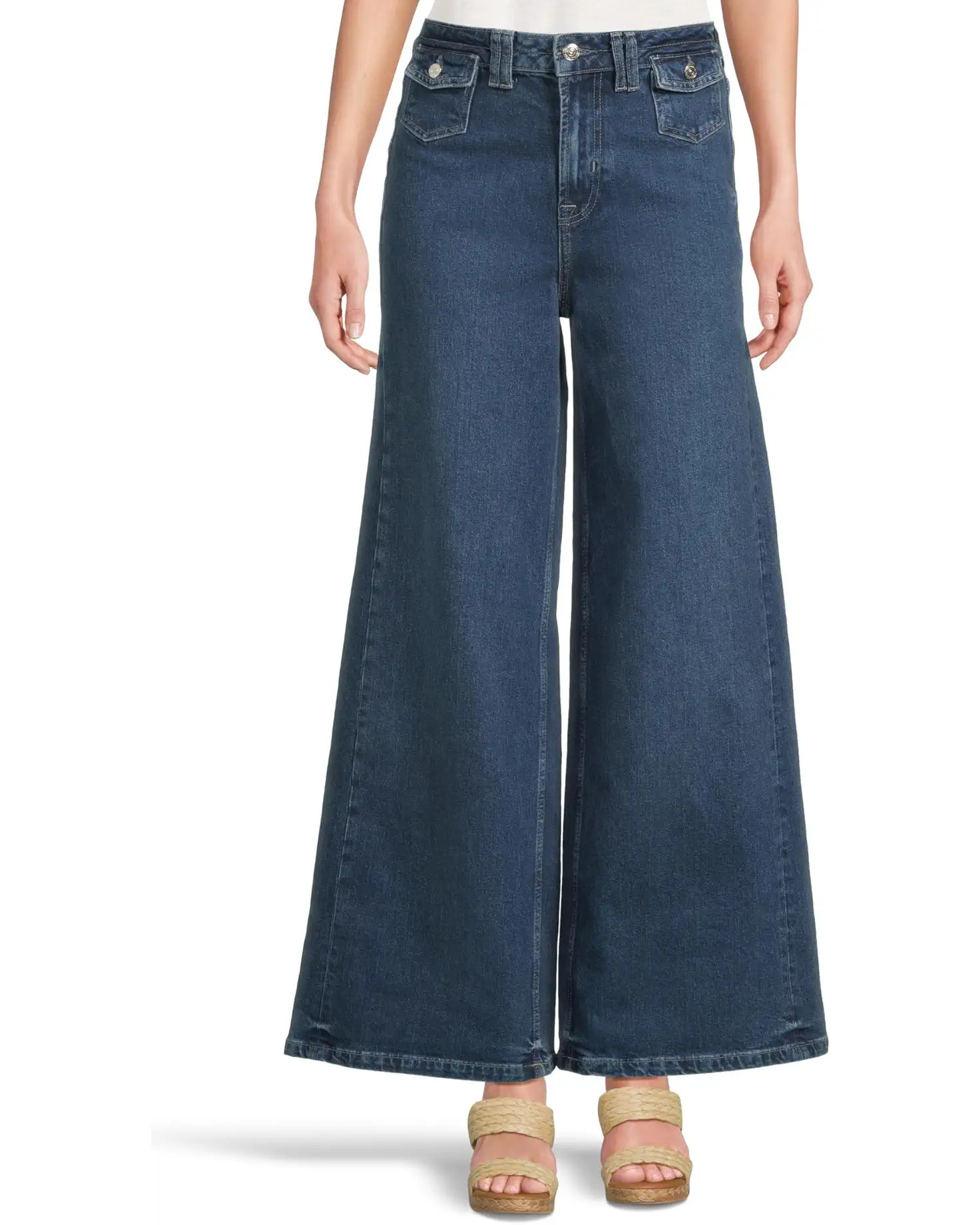 We The Free Kellee High-Rise Palazzo Jeans | Zappos